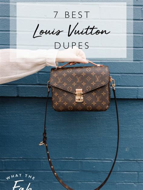 best lv dupe|best louis vuitton dupe 2022.